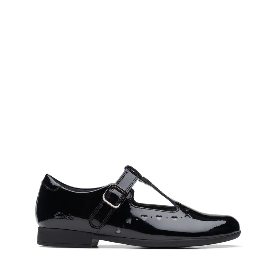 Clarks Scaladress K-2 Shoe-Black Pat G