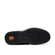 Clarks Un Briley Pace Shoe-Black Leather H