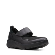 Clarks Wave2.0 Glide Shoes-Black Comb D