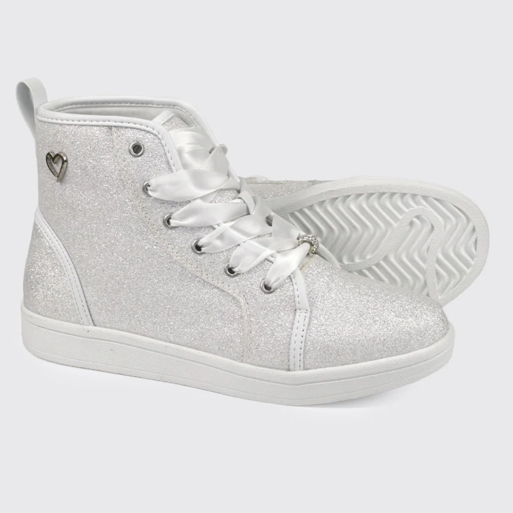 Dubarry Virginia Communion-White Glitter