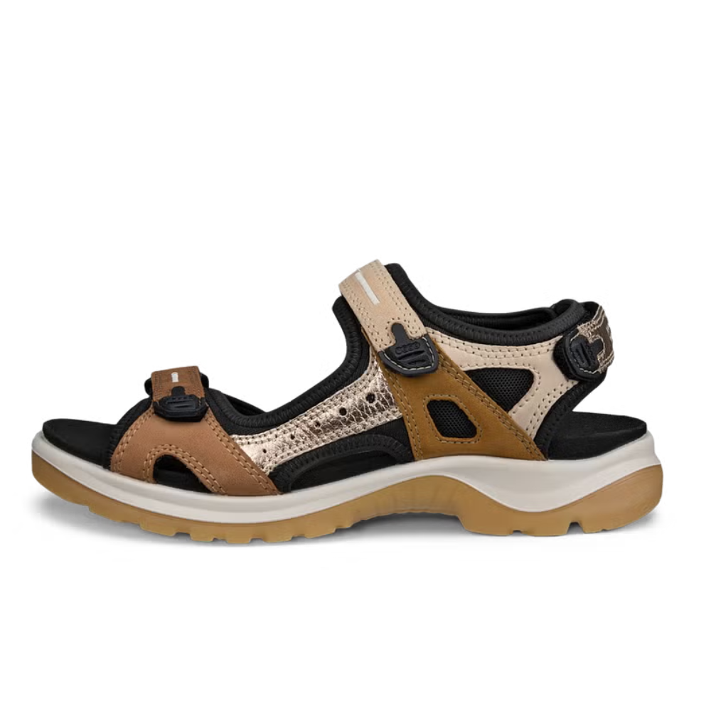 Ecco 69563 Ladies Sandal-Brown Multi