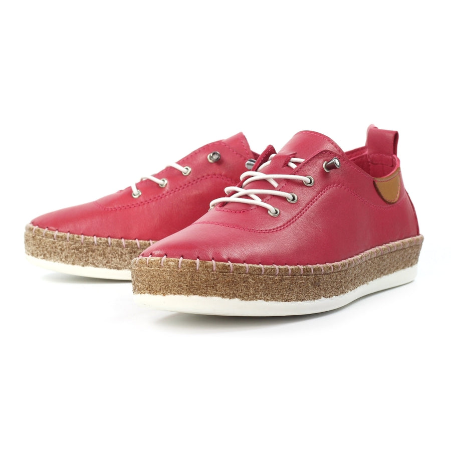 Lunar Evie Fle050 Sneaker-Raspberry