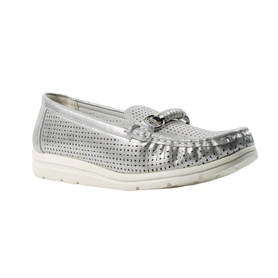Comfort WW1662 Ladies Shoe-Silver