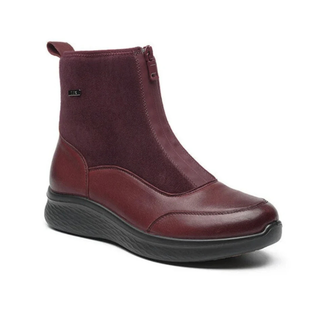 G-comfort P817 Ankle Boots-WINE H