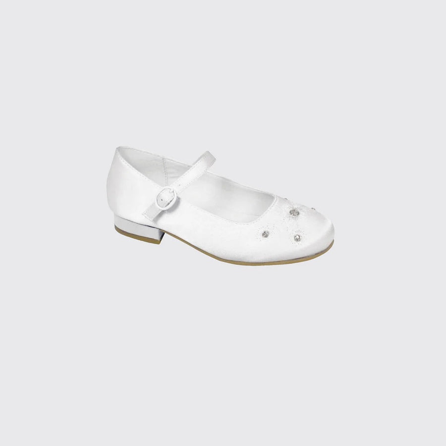 Dubarry Violet Communion-White Satin