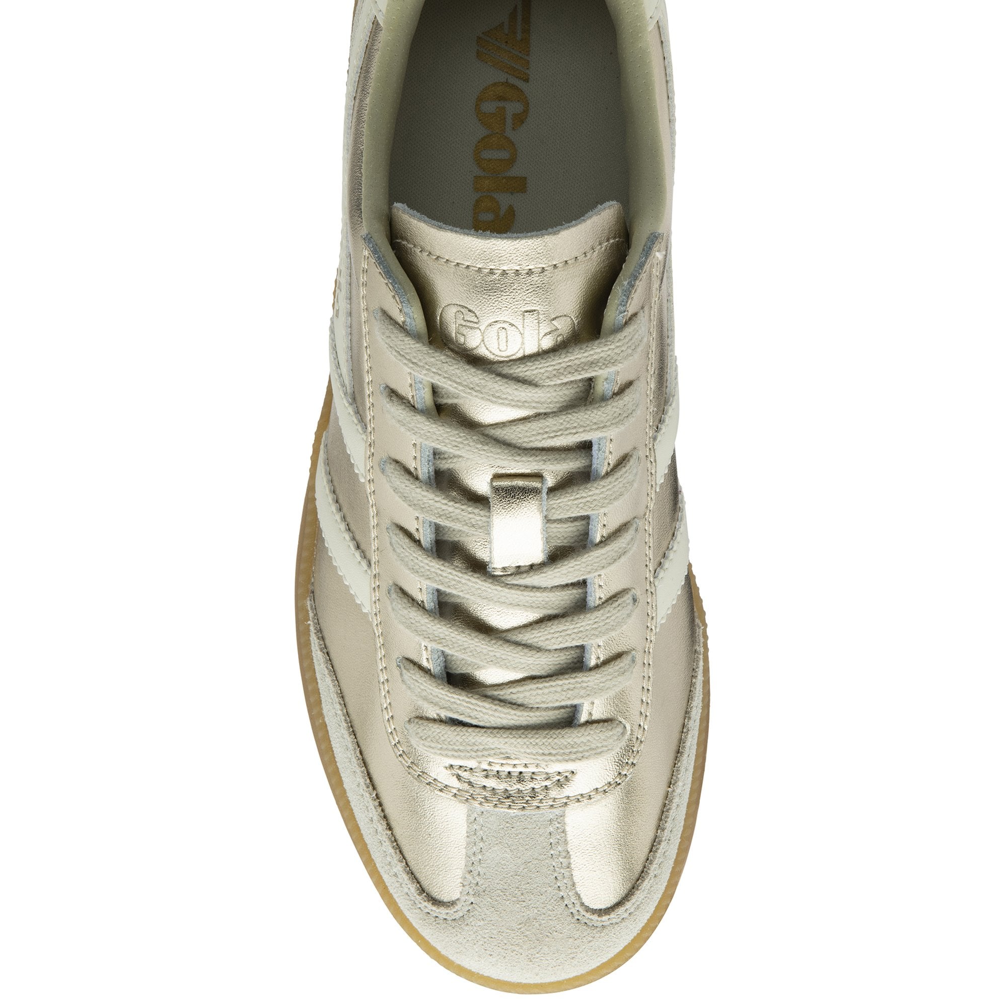 Gola Viper Ladies' Trainer-GOLD MULTI
