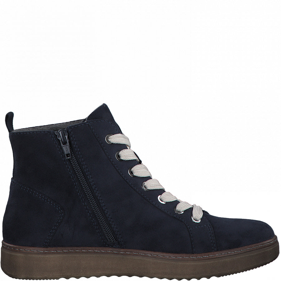 Jana 25280 Ankle Boots-Navy/Beige H