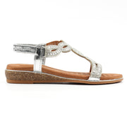Lunar Jordan Ladies' Sandal-Silver