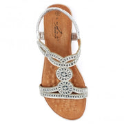 Lunar Jordan Ladies' Sandal-Silver