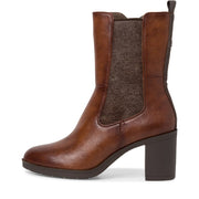 Jana 25469-41 Ankle Boots-Cognac H