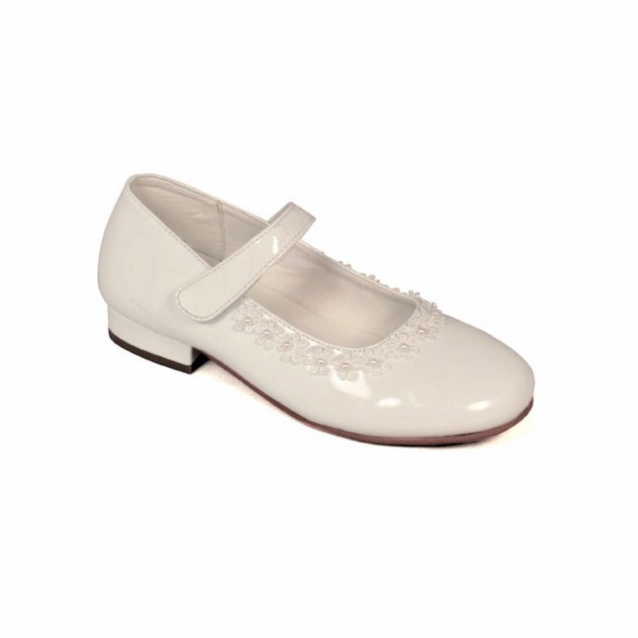 Dubarry Vivienne Communion-White Patent