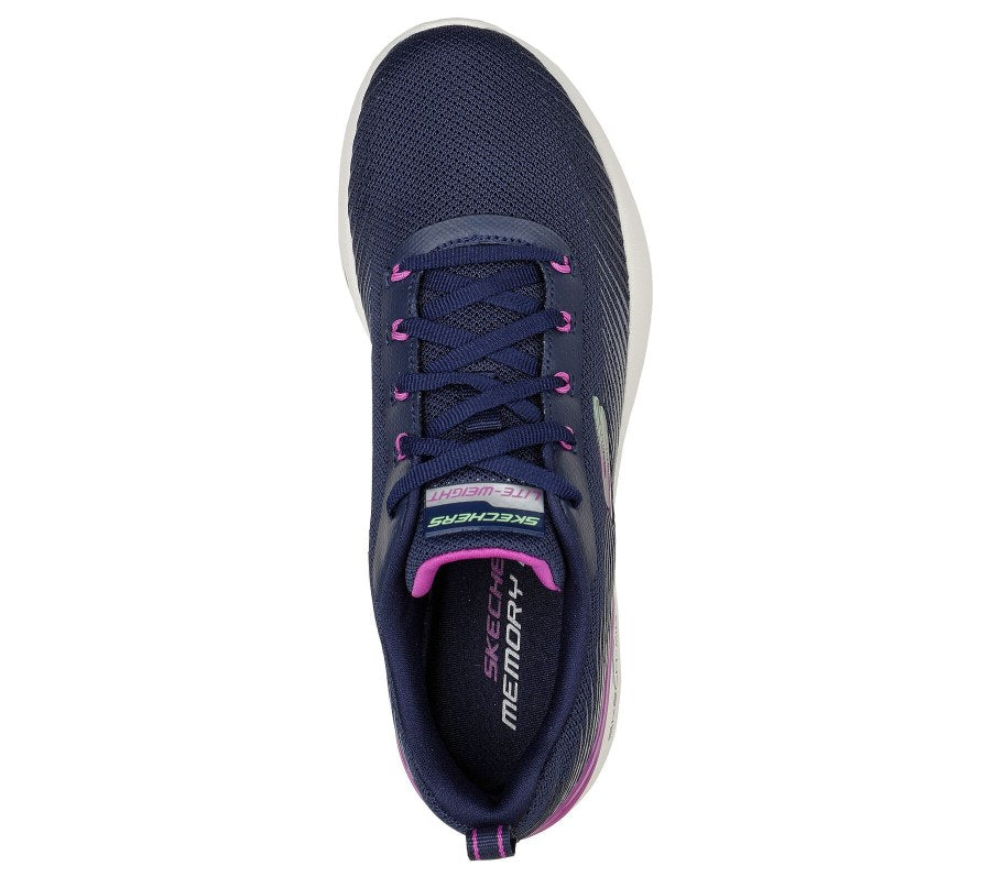 Skechers 149669 Trainer-Navy/Purple