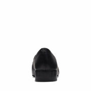 Clarks Seren30 Easy Shoes-Black Lea D