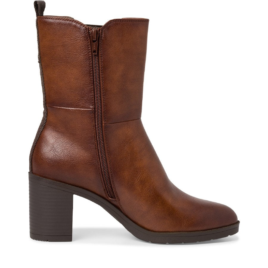 Jana 25469-41 Ankle Boots-Cognac H