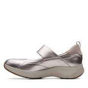 Clarks Wave2.0 Glide Shoes-Pewter D