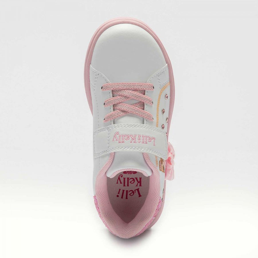 Lelli Kelly 4826 Trainers-White/Pink