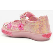 Lelli Kelly 2034 Shoes-Peach Glitter