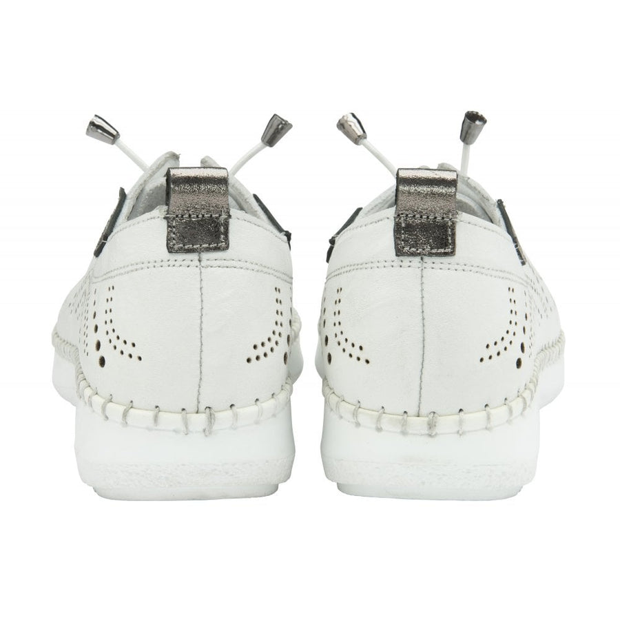 Lotus Katya-2 Shoes-White