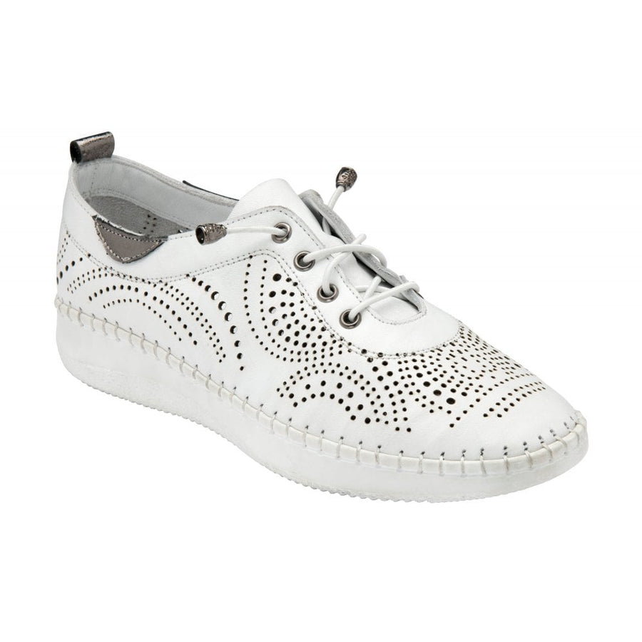 Lotus Katya-2 Shoes-White