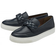 Lotus Bertie Ladies Loafer-Navy