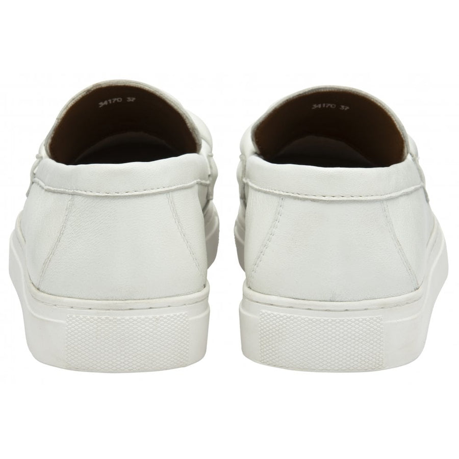 Lotus Bertie Ladies Loafer-White