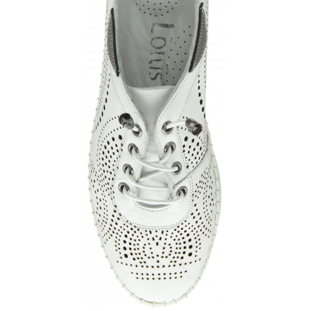 Lotus Katya-2 Shoes-White