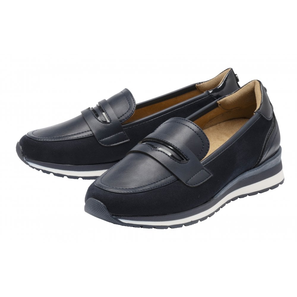 Lotus Montana Ladies Shoe-Navy