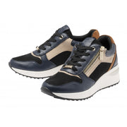 Lotus Moore Ladies Shoe-Navy