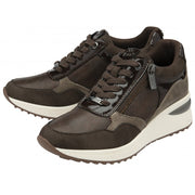 Lotus Pluto Ladies Shoe-Brown