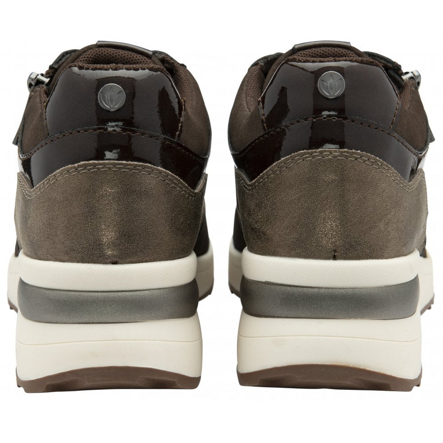 Lotus Pluto Ladies Shoe-Brown
