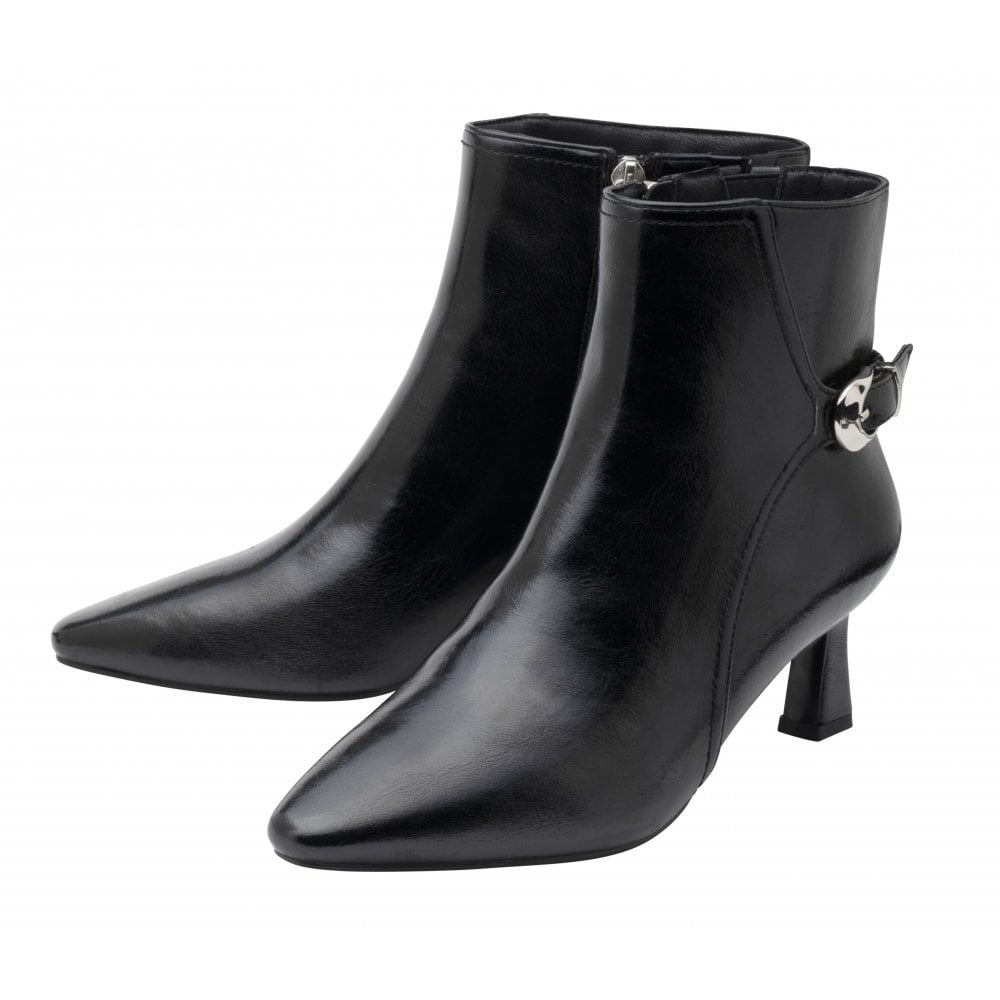 Lotus Ripley Ankle Boot-Black