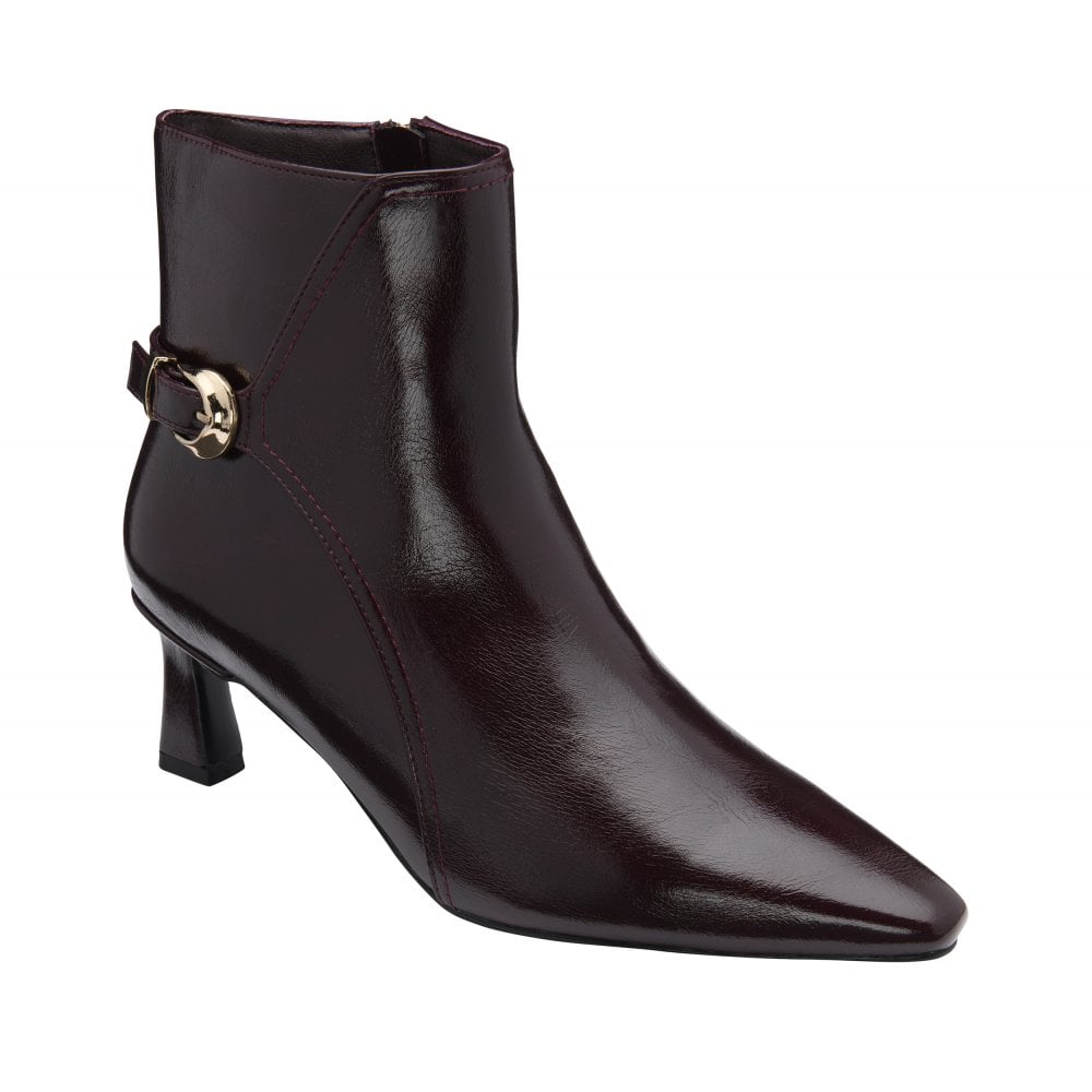 Lotus Ripley Ankle Boot-Bordo