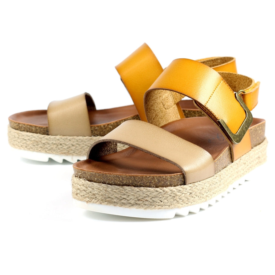 Lunar Deanna Sandals-Beige