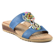 Lunar Elsa Sandals-Blue