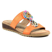 Lunar Elsa Sandals-Orange