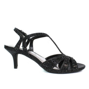 Lunar Francie Sandals-Black (Wide)