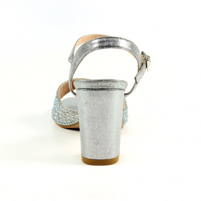 Lunar Krystal Sandal-Silver