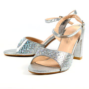 Lunar Krystal Sandal-Silver