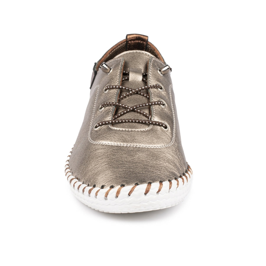 Lunar St Ives Shoes-Gold