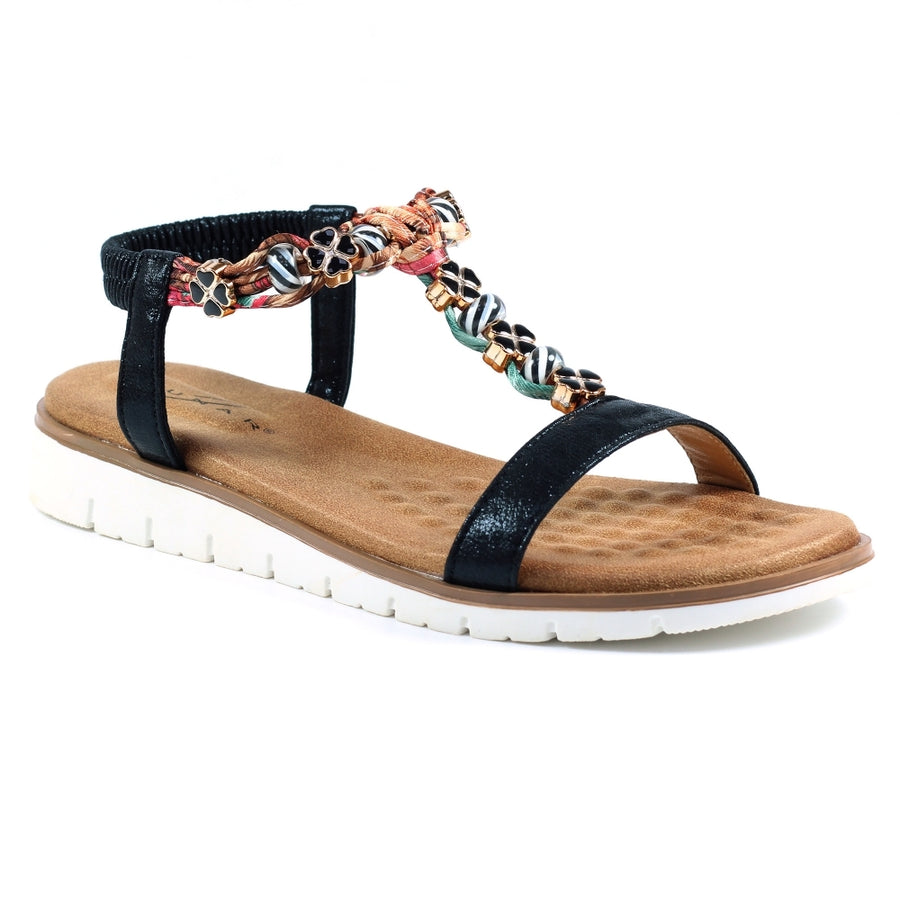 Lunar Tempo Sandals-Black