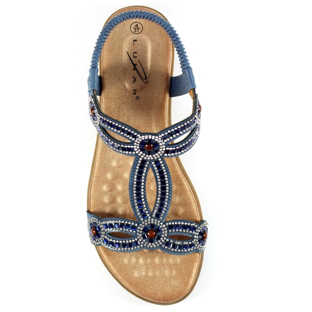 Lunar Arraso Sandals-Blue