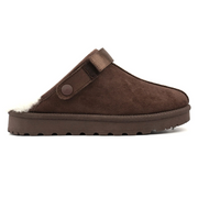 Lunar Odessa Ladies' Slippers-Dark Brown
