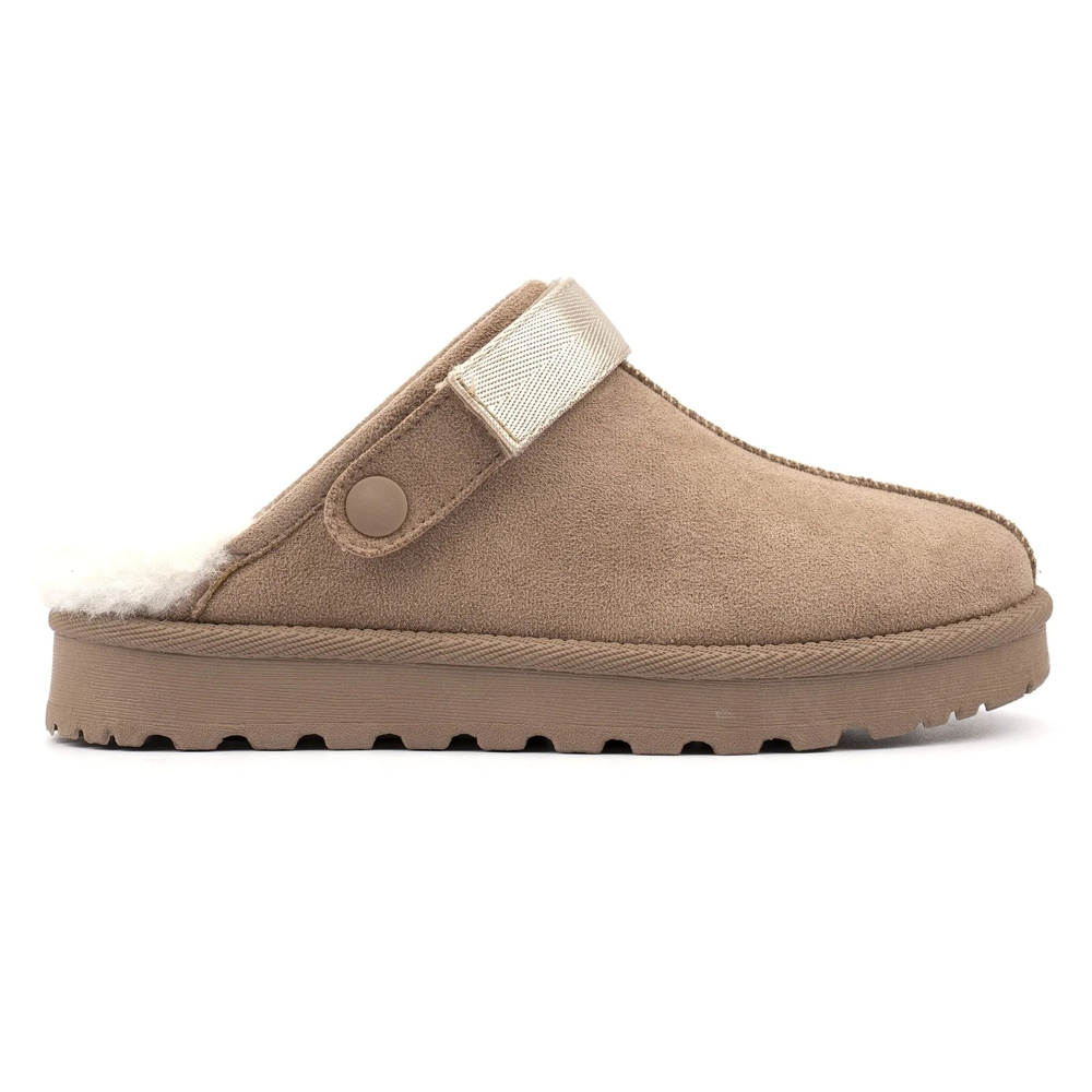 Lunar Odessa Ladies' Slippers-Mink