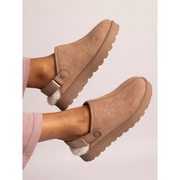 Lunar Odessa Ladies' Slippers-Mink