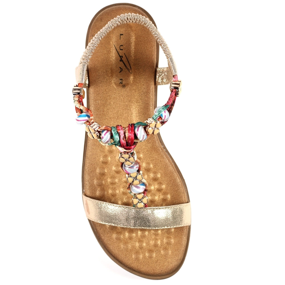 Lunar Tempo Sandals-Gold