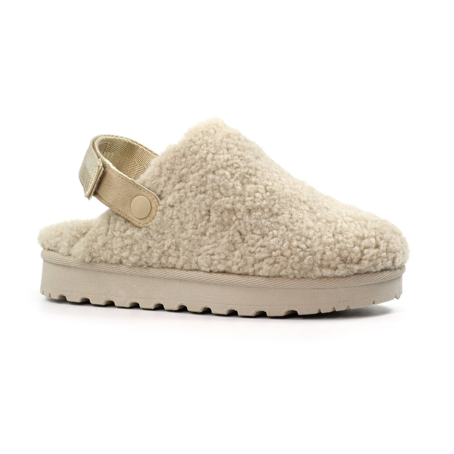 Lunar Naples Ladies' Slippers-Beige