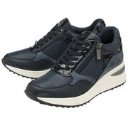 Lotus Pluto Ladies Shoe-Navy