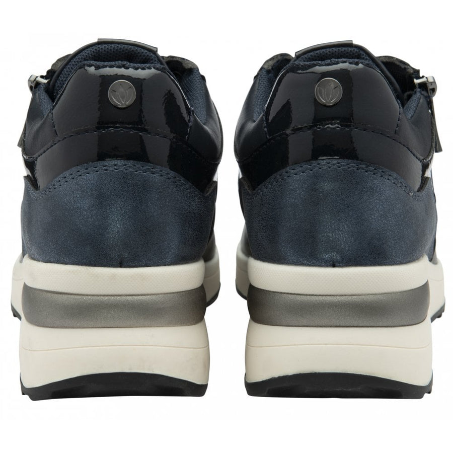 Lotus Pluto Ladies Shoe-Navy