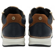 Lotus Venus Ladies Shoe-Navy/Tan