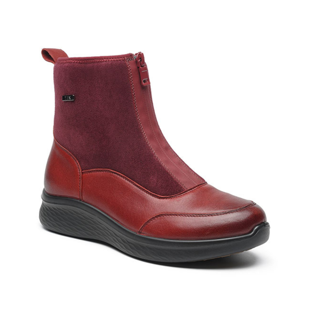G-comfort P817 Ankle Boots-WINE H